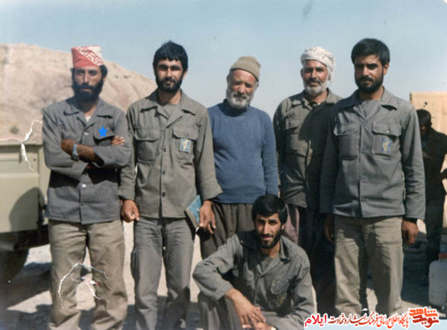 شهید قنبر جم زاده فرمانده گروهان 