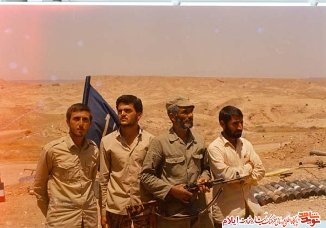 تصاویری از رزمندگان ایلامی در دوران دفاع مقدس