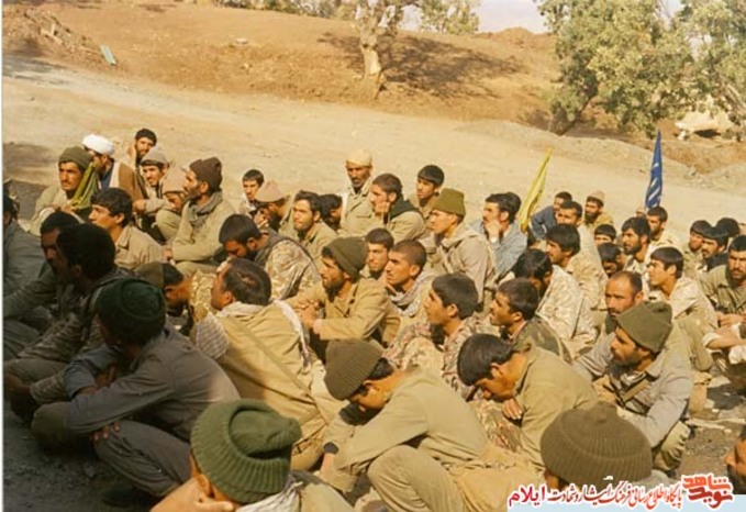 تصاویری از رزمندگان ایلامی در دوران دفاع مقدس