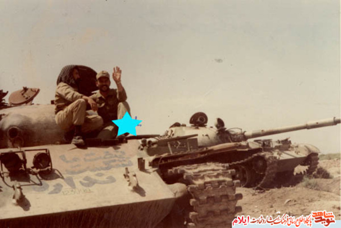 شهید نعمت اله نادری زرنه از شهدای عملیات مرصاد