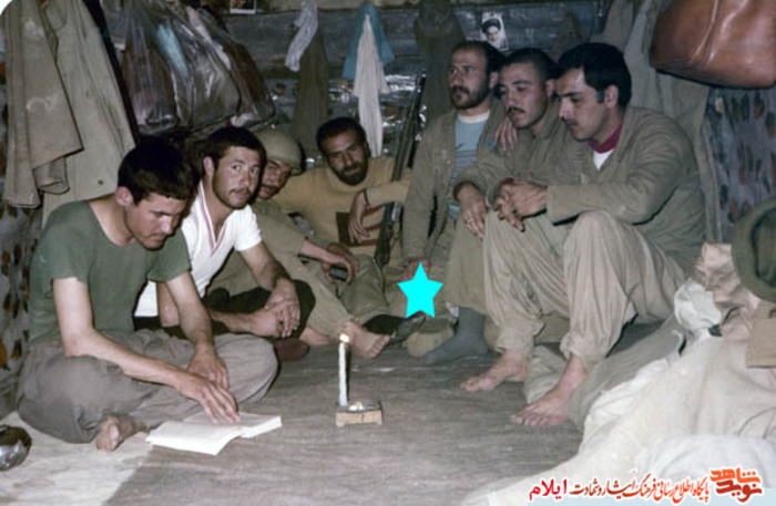 شهید نعمت اله نادری زرنه از شهدای عملیات مرصاد