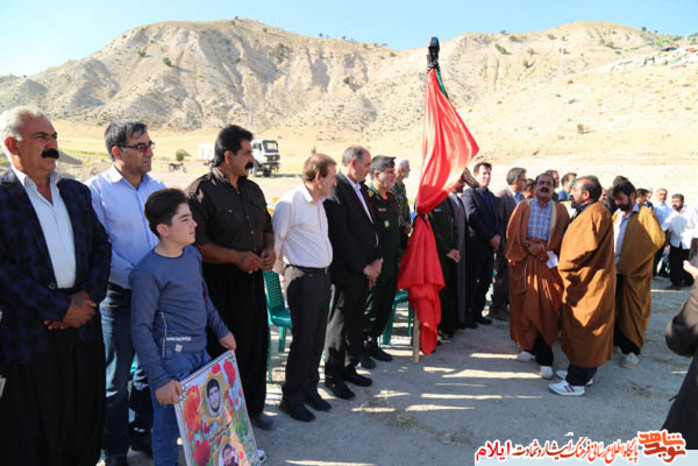 مراسم سنتی چمر تشییع و تدفین پیکر مطهر شهدای گمنام در شهرستان ملکشاهی