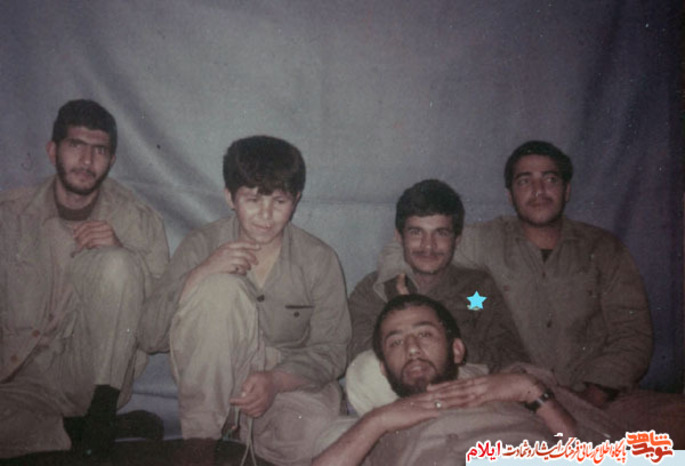شهید رضا اسدی از شهدای مین زدا استان ایلام 