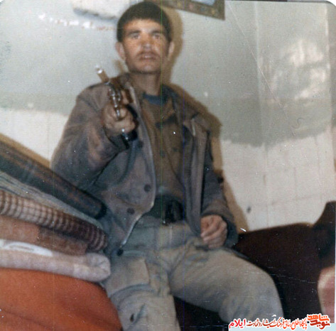 شهید رضا اسدی از شهدای مین زدا استان ایلام 