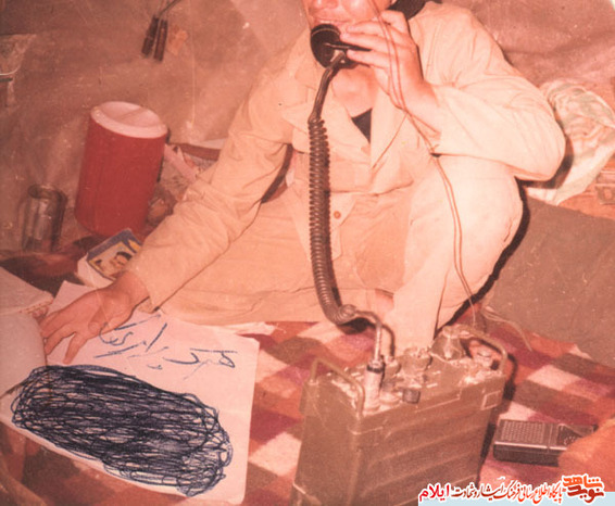 شهید رضا اسدی از شهدای مین زدا استان ایلام 