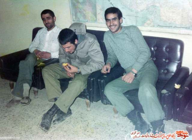 از چپ: عباس سمیعی - سید مهدی میرمعینی - حجت الله رفیعی