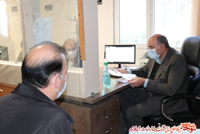 تصاويري از ملاقات عمومی مدیرکل بنیاد ایلام با جامعه ایثارگری