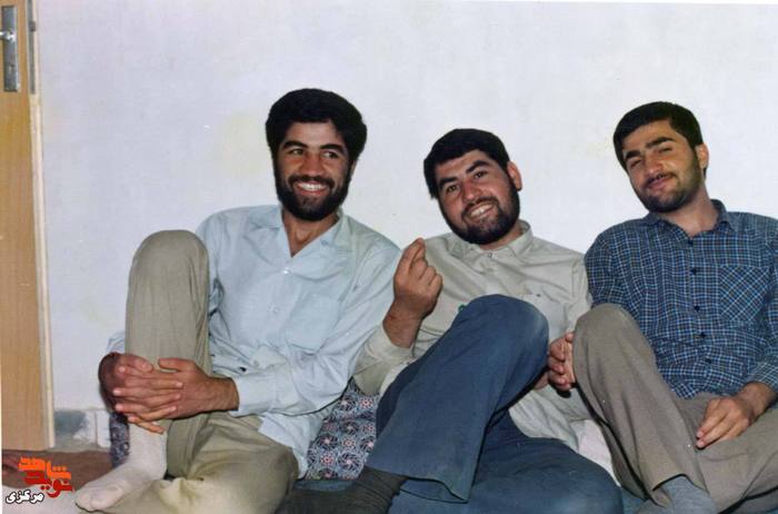 از چپ: حمید داود آبادی - داود غیاثی راد - محمد ویسمه ای 