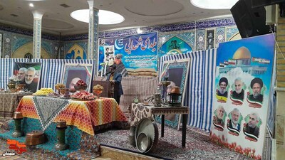 مراسم یلدای شهدایی- آذرماه ۱۴۰۳ گلزار شهدای شهرستان سرخه